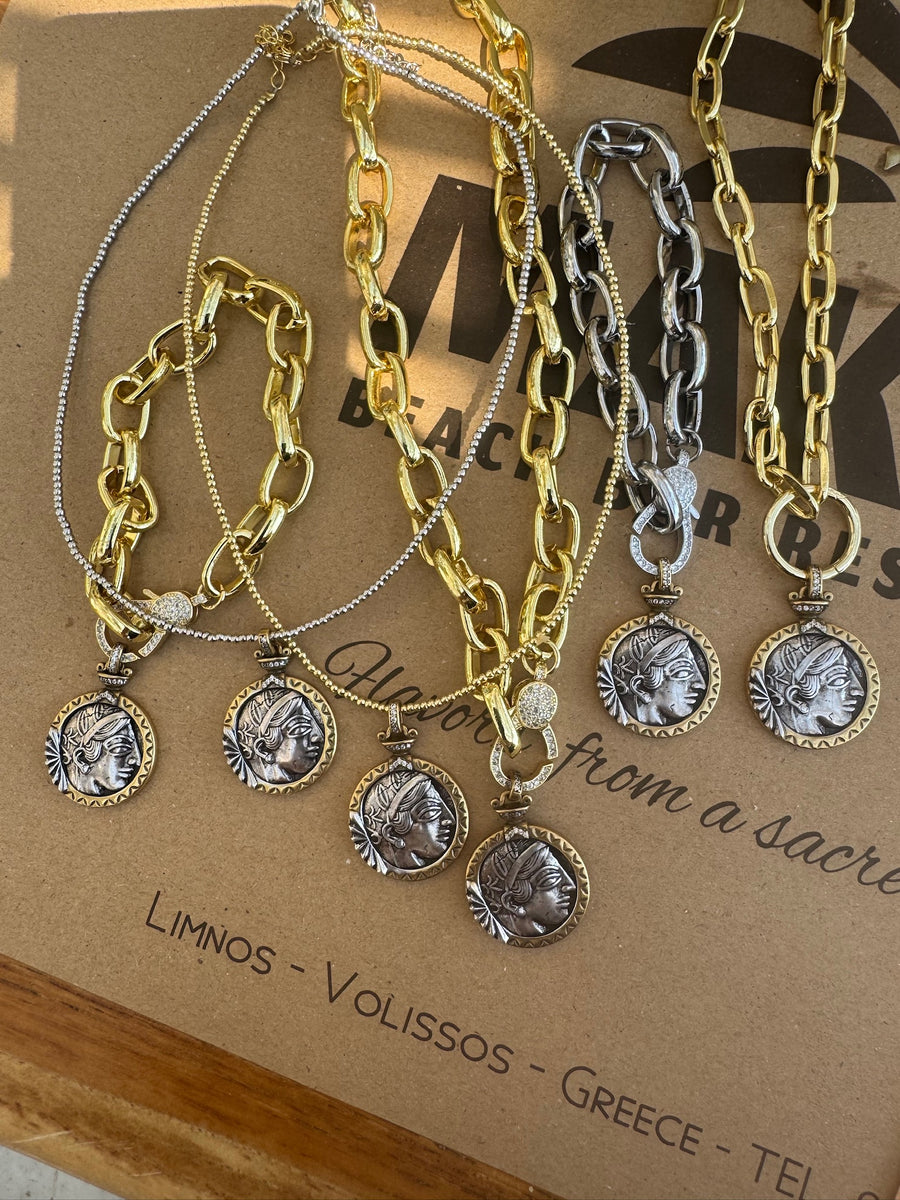 The Goddess Coin Bracelet
