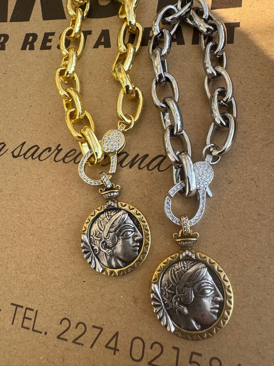 The Goddess Coin Bracelet