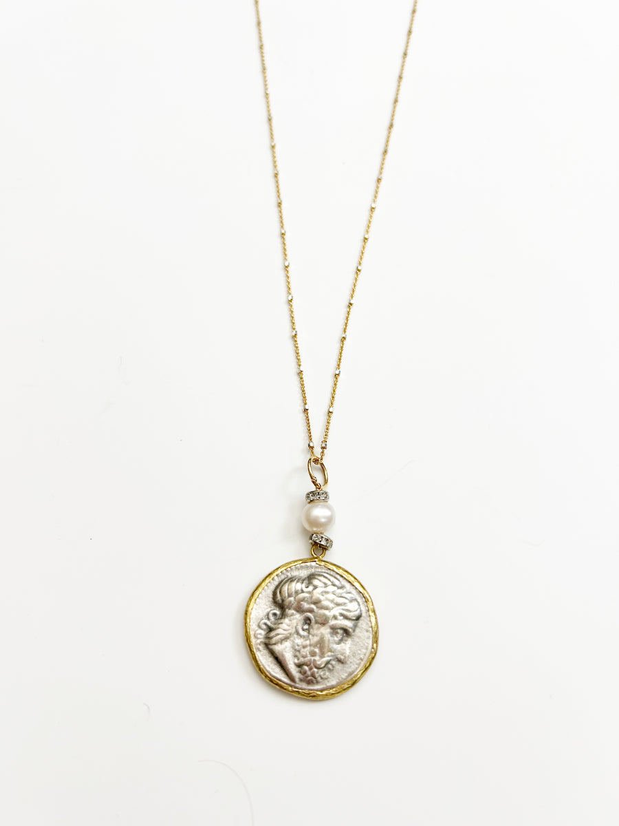 Zeus Coin Necklace