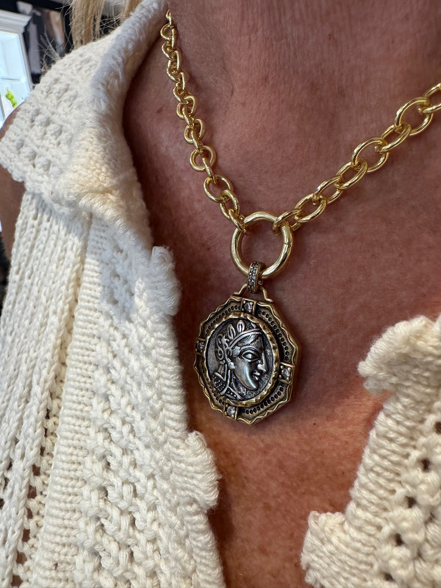 Eternity Circle Pendant Link