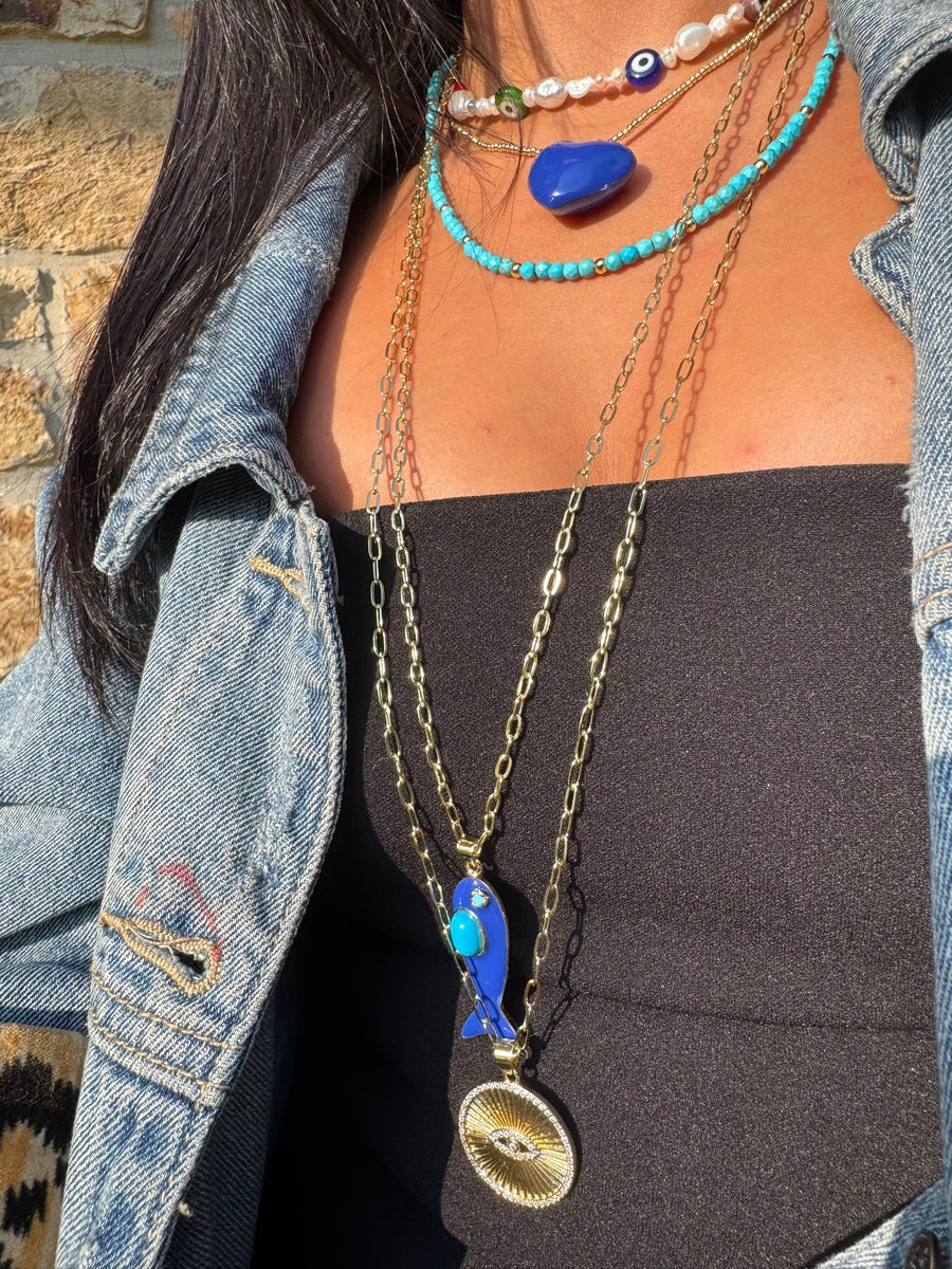 Circle of Protection Eye Pendant