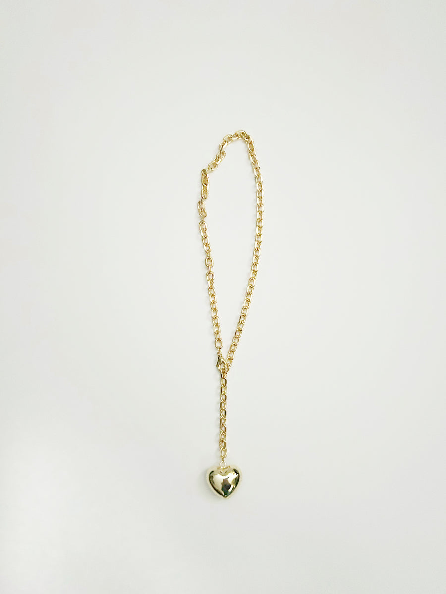 The Medium Puffy Heart Necklace