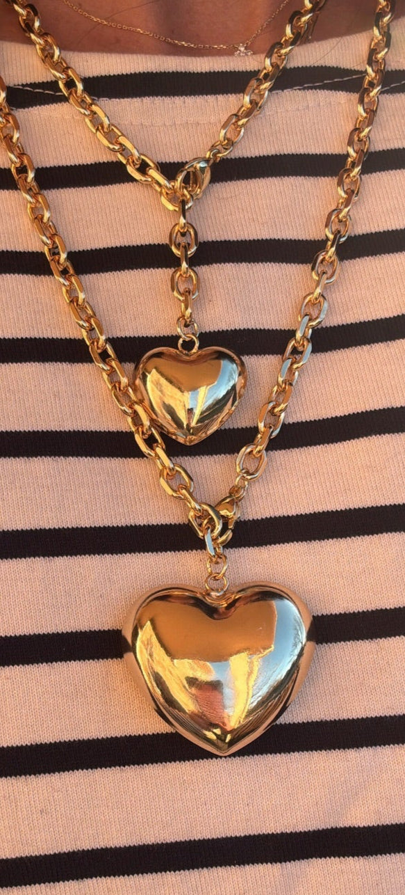 The Puffy Heart Necklace